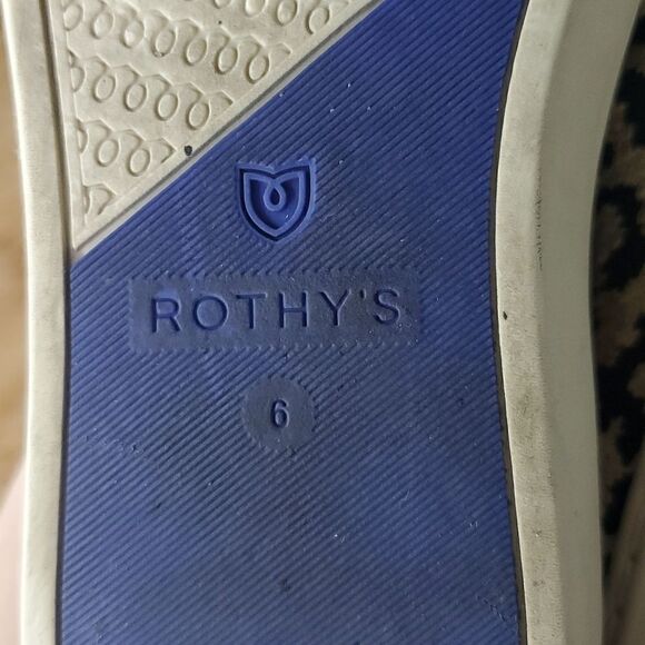 Rothy's Slip on Sneakers Animal Cheetah Print Women's Size 6 - Picture 10 of 10